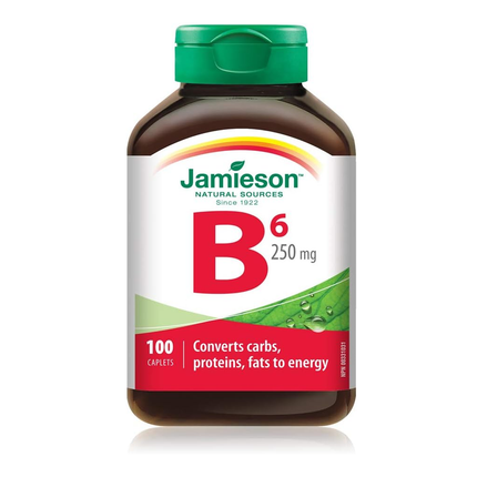Jamieson - Vitamin B6, 250mg | 100 Caplets