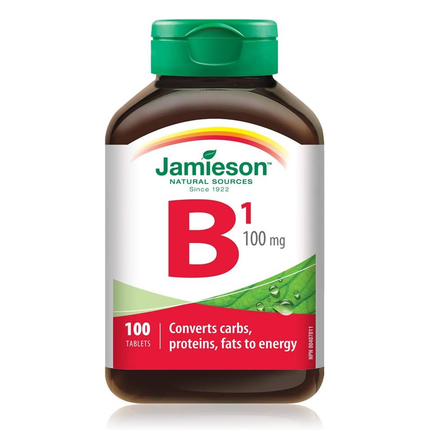 Jamieson - Vitamin B1, 100mg | 100 Tablets