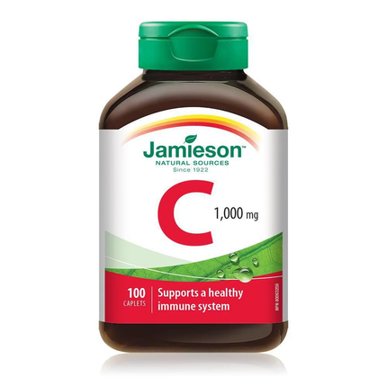 Jamieson - Vitamin C, 1000mg | 100 Caplets