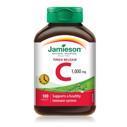 Jamieson - Vitamin C, 1000mg, Timed Release | 100 Caplets