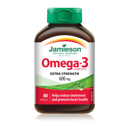Jamieson - Extra Strength Omega-3 Complete 600 mg