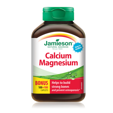 Jamieson - Calcium Magnesium | 200 Caplets