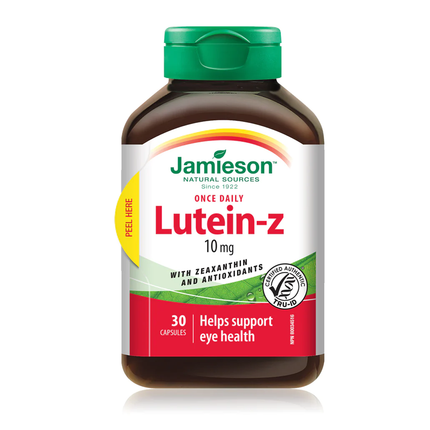 Jamieson - Lutein-Z 10 mg with Zeaxanthin | 30 Capsules