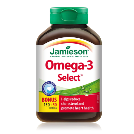 Jamieson - Omega-3 Select | 200 Softgels