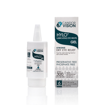 Candor Vision - Hylo Gel Lubricating Eye Drops | 10 mL
