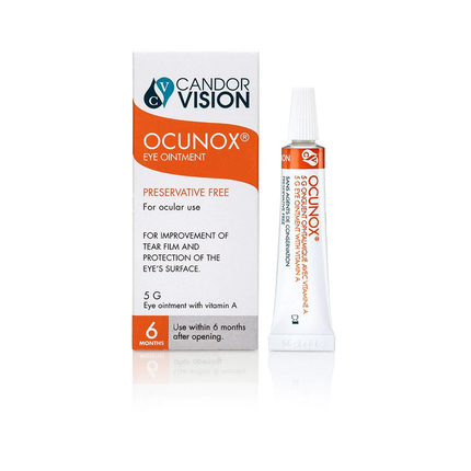 Candor Vision - Ocunox Eye Ointment - Tear Film Improvement & Eye Surface Protection | 5 g