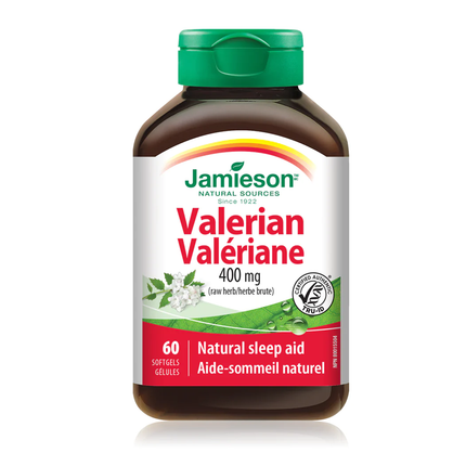 Jamieson - Valerian 400 mg | 60 Softgels