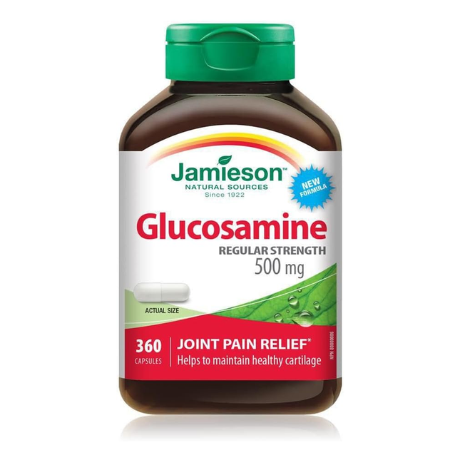 Jamieson - Glucosamine, 500mg | 360 Capsules